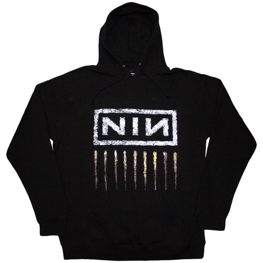 Nine Inch Nails Unisex Adult Downward Spiral Pullover Hoodie / Black